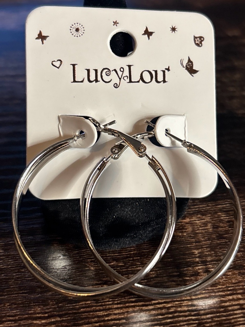 Silver Hoop Earrings -‎ Polished Classic Hoops